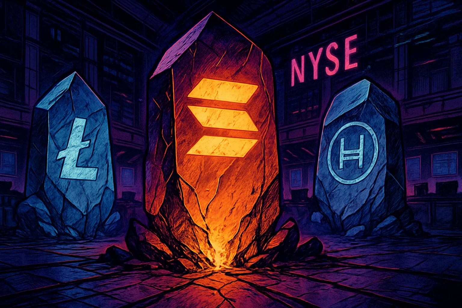 Các quỹ ETF giao ngay Solana, LTC và HBAR sẽ được niêm yết trên sàn giao dịch Hoa Kỳ vào tối nay! Hỗ trợ đặt cược mở ra một chương mới cho các quỹ altcoin